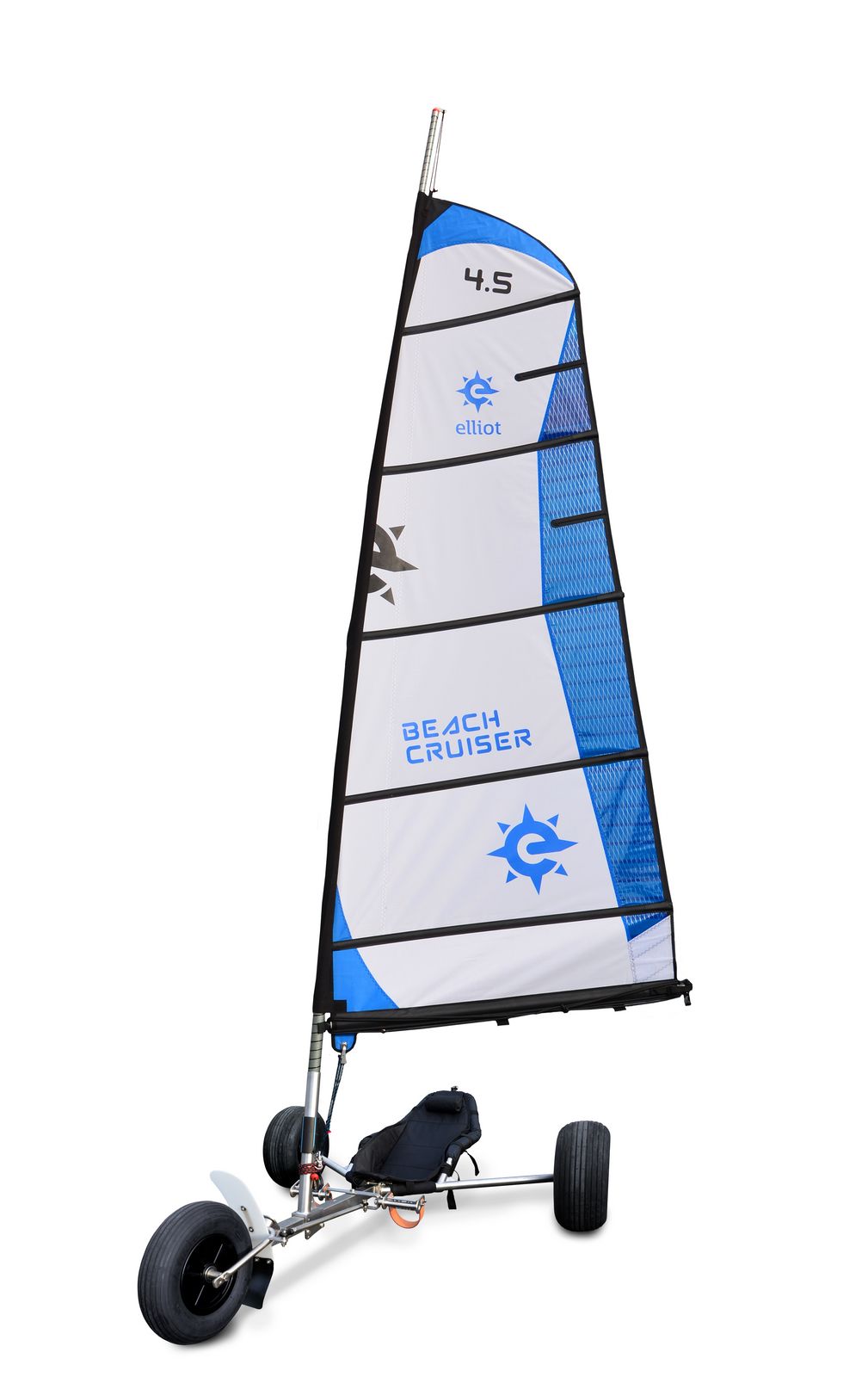 BeachCruiser Segel für Strandsegler 4.5 qm weiß/blau-/bilder/big/1012701_1.jpg
