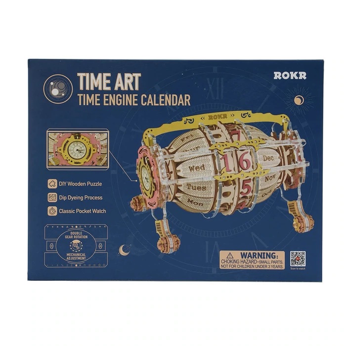 Robotime - DIY - Time Engine Calendar (DIY 3D Puzzle 21.5 x 14.5 x-/bilder/big/9190467_6.jpg