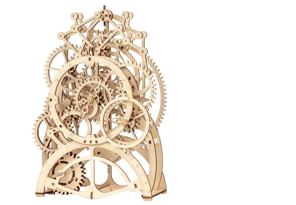 Robotime - DIY Pendulum Clock (DIY 3D Puzzle 23.4 x 11.7 x 34.6 cm)-/bilder/big/9190525_1.jpg