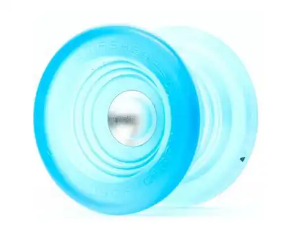 YoYoFactory Atom Smasher - YoYo für Beginner Fortgeschrittene und Profis Ø 57.4 mm B 44.6 mm 65 g blau mit patentiertem Spielsystem