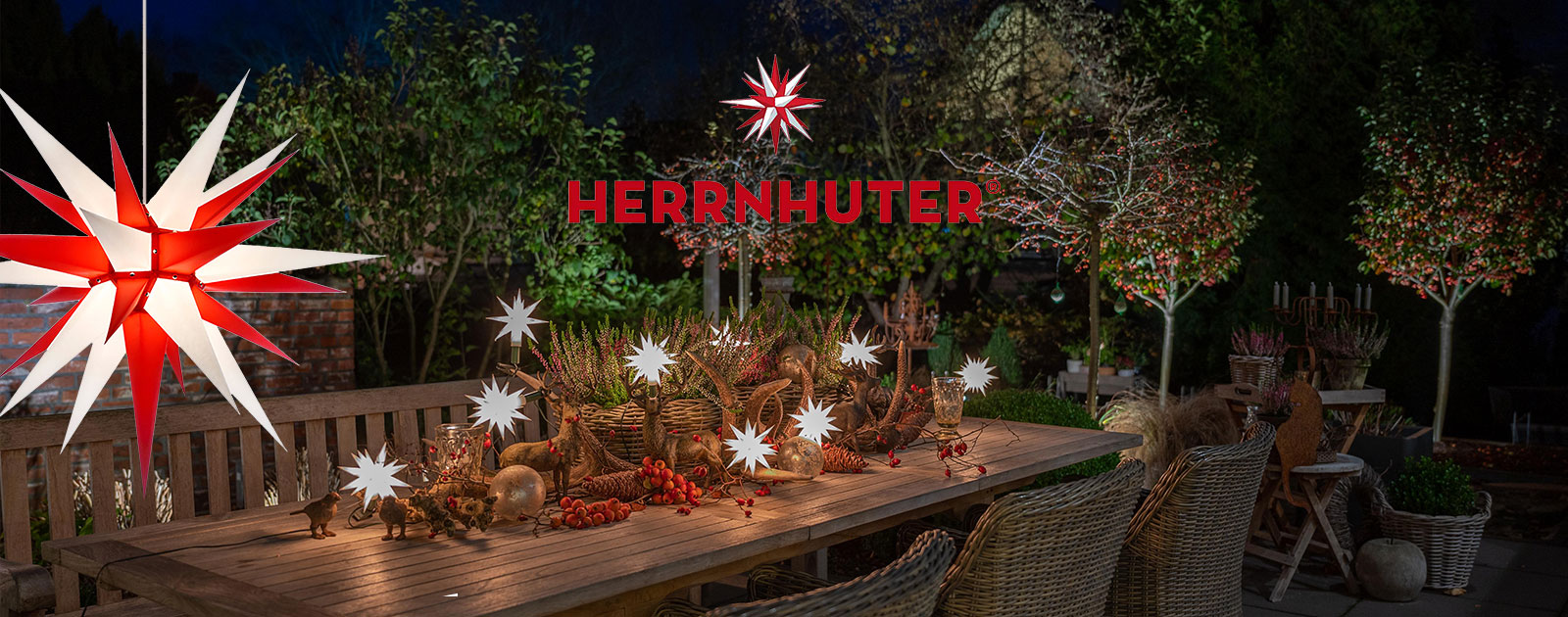 Herrnhuter Sterne - Weihnachtsbeleuchtung