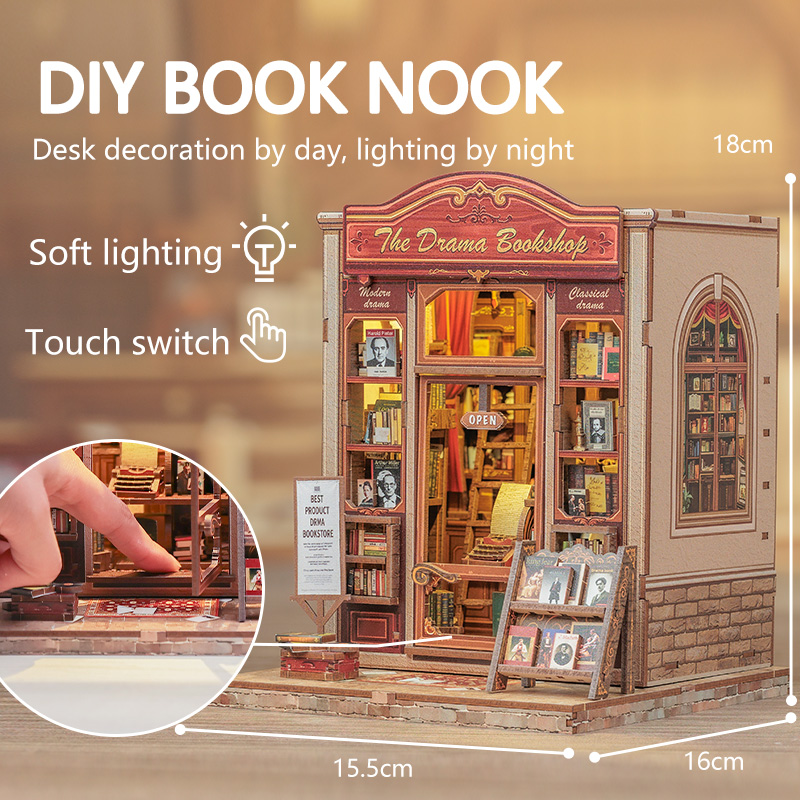 Cutebee DIY - Drama Bookshop (DIY Book Nook-Diorama-/bilder/big/10.jpg