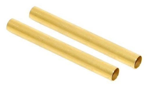 Messingmuffe ohne Anschlag (Muffe) Ø 6 mm Innendurchmesser für Drachen- und Modellbau Basteln Montagen Messebau Industrie Haushalt