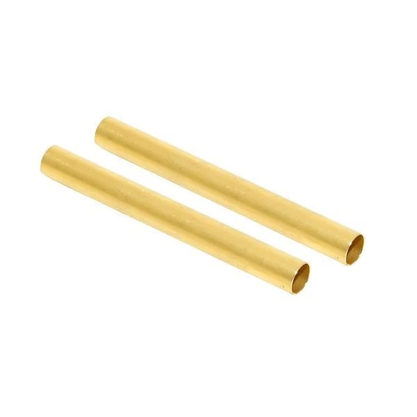 Messingmuffe ohne Anschlag (Muffe) Ø 22 mm Innendurchmesser für Drachen- und Modellbau Basteln Montagen Messebau Industrie Haushalt