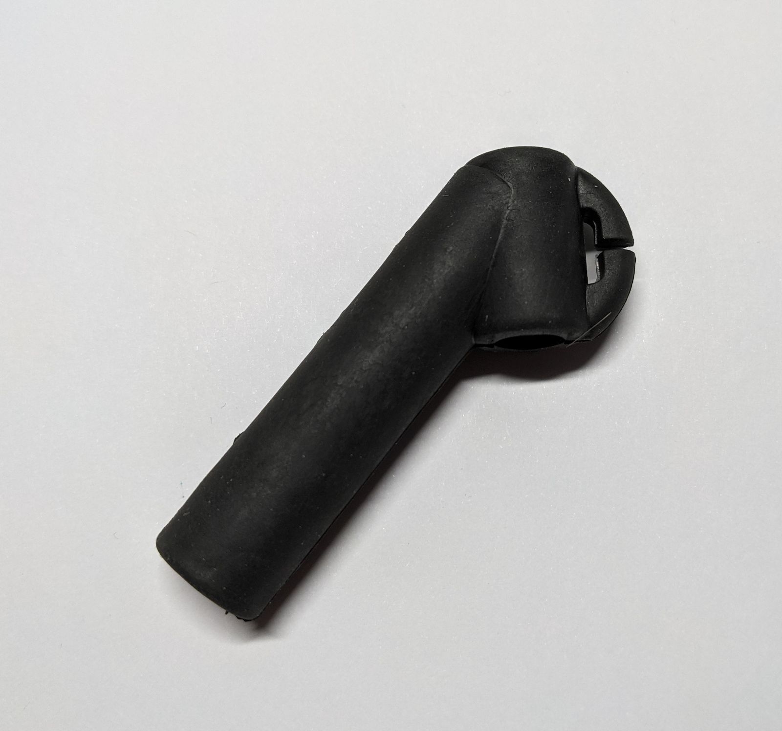 Seitenverbinder angewinkelt 8/8 mm schwarz für Drachen- und Modellbau 