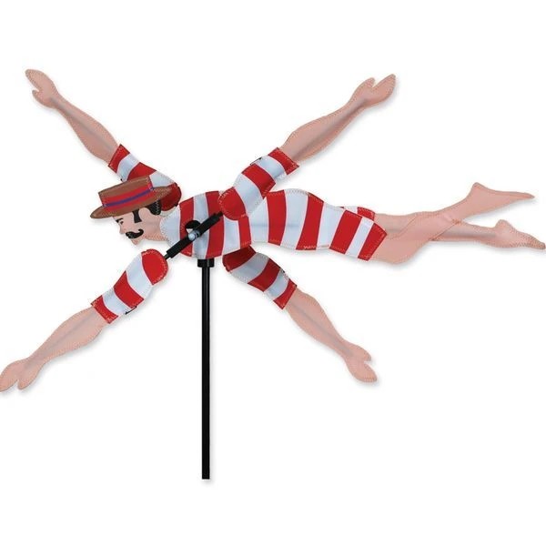 Windspiel stehend - Nostalgie Schwimmer 