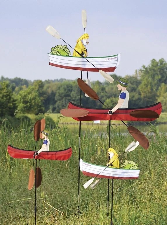 Windspiel stehend - Kanufahrer � 32�cm 48�cm x 21�cm rot-/bilder/big/1016154_2.jpg