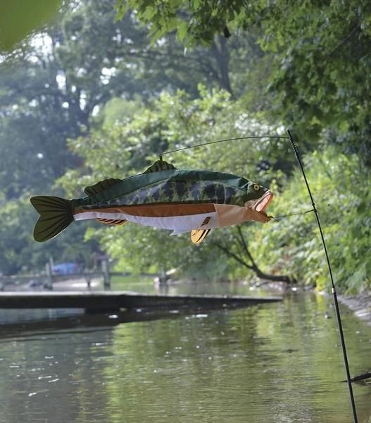 Windsack (Leinenschmuck/Windfänger) Barsch 77 cm x 30 cm-/bilder/big/1016250_2.jpg