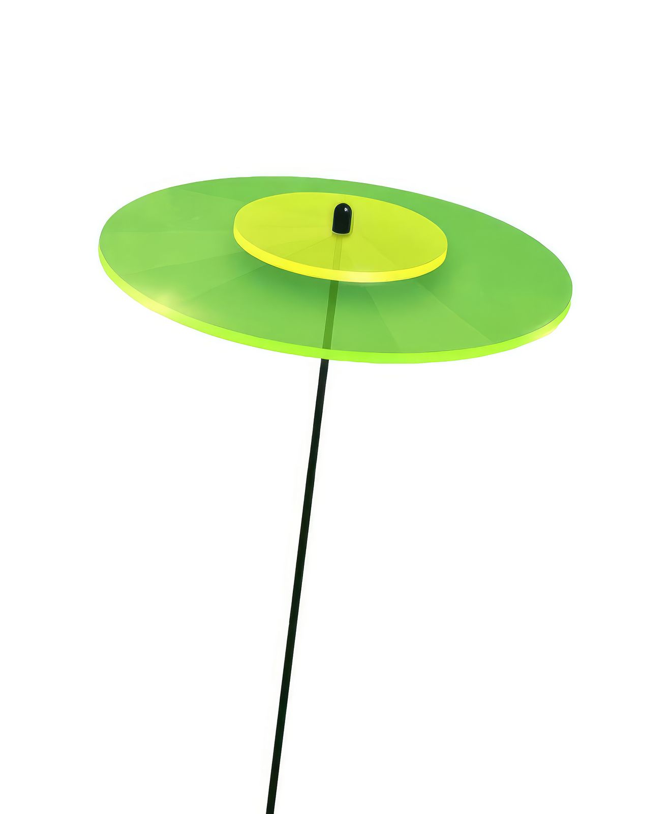 Sonnenfänger Lichtzauber - Scheibe mittel 15 cm grün 