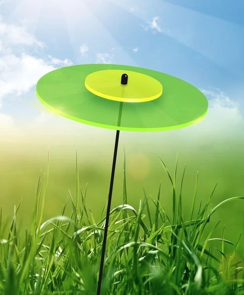 Sonnenfänger Lichtzauber - Scheibe mittel 15 cm grün-/bilder/big/1019011_2.jpg