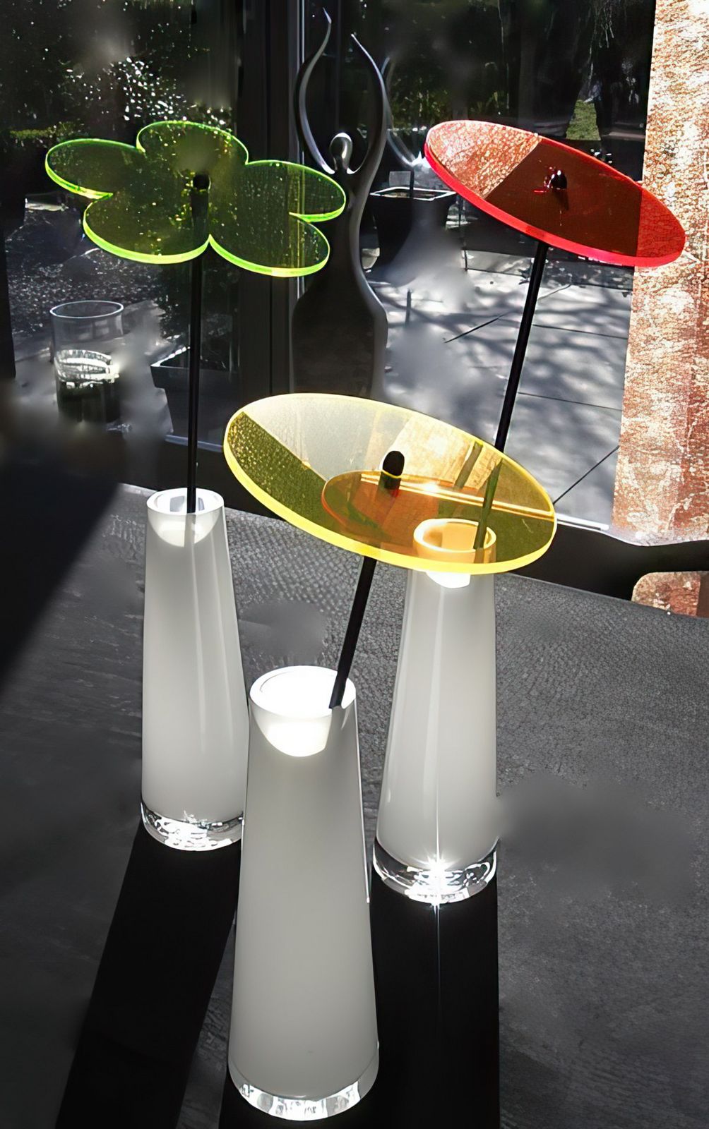 Sonnenfänger Lichtzauber - Scheibe klein 10 cm inkl. 30 cm Stab orange-/bilder/big/1019022_3.jpg