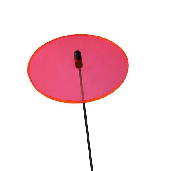 Sonnenfänger Lichtzauber - Scheibe mini 4 cm inkl. 20 cm Stab rot-/bilder/big/1019043_1.jpg