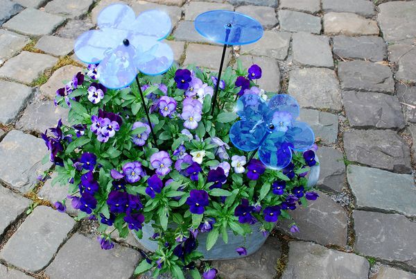Sonnenfänger Lichtzauber - Blume mini 4 cm inkl. 20 cm Stab blau-/bilder/big/1019080_3.jpg