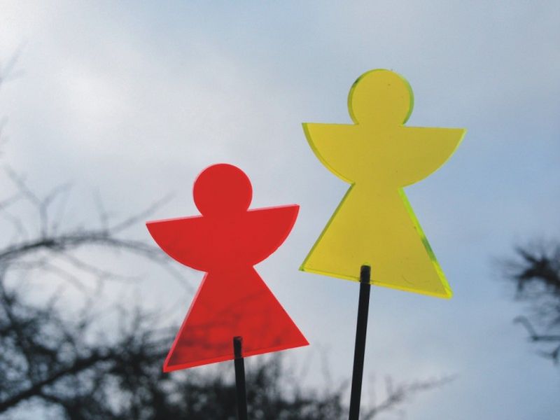 Sonnenfänger Lichtzauber - Schutzengel mini 4 cm inkl. 20 cm Stab gelb-/bilder/big/1019654_1.jpg