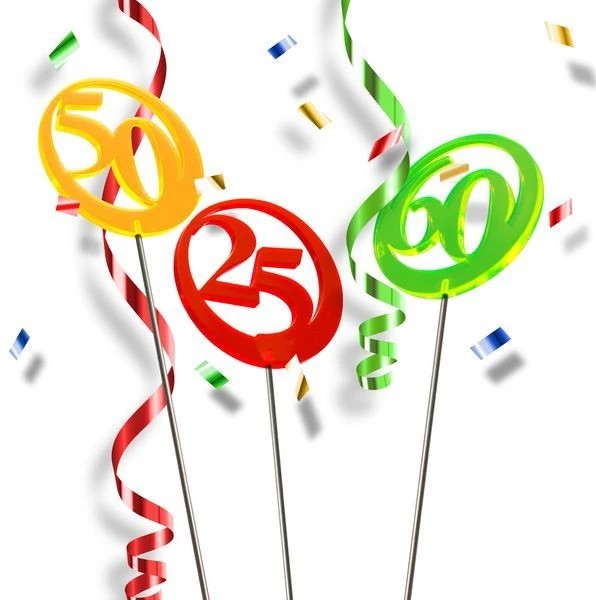 Sonnenfänger Lichtzauber - Jubiläumszahl/Jahreszahl 