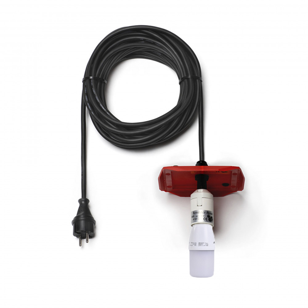 Herrnhuter Sterne 10m Anschlusskabel A13 inkl. LED - rot passend für Kunststoff-Stern A13 geeignet für den Außenbereich