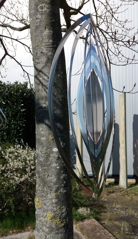 Elliot - Metallwindspiel hängend Edelstahl-Elipse 16 x 27 cm (längs-/bilder/big/20200324_125922.jpg