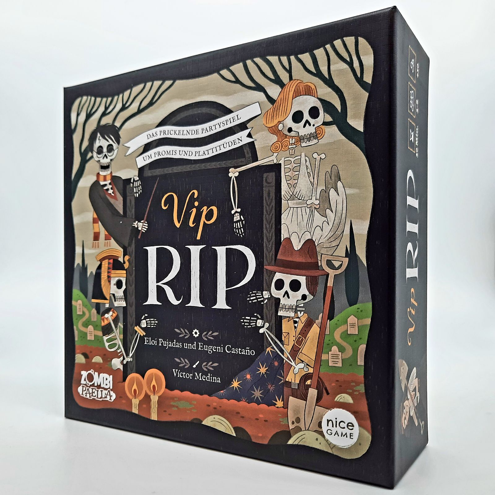 VIP RIP - das prickelnde Partyspiel für 3-8 Spielende 