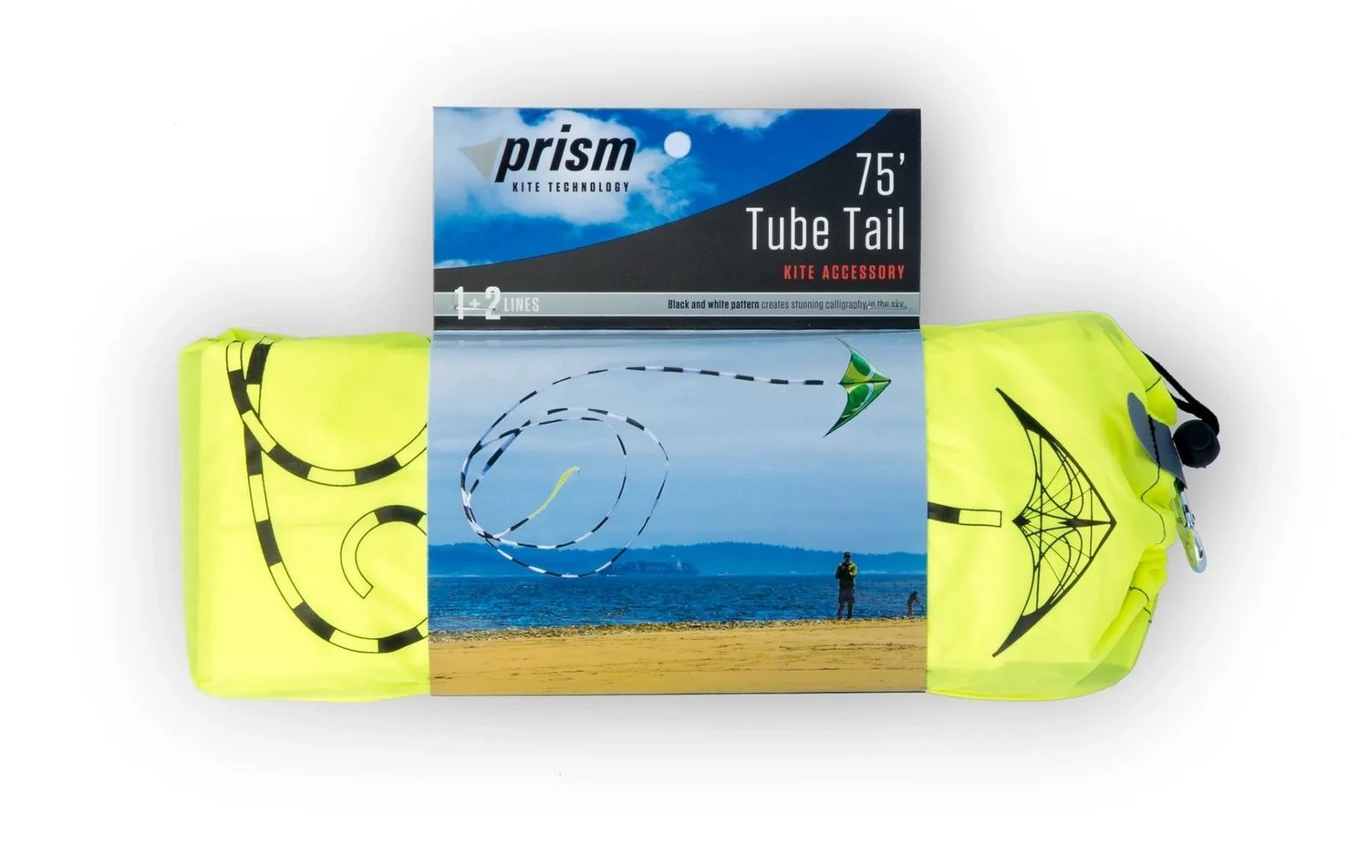 Prism 75' (ca. 24 m) Tube Tail Black & White Schlauchschwanz-/bilder/big/2082347_2.jpg