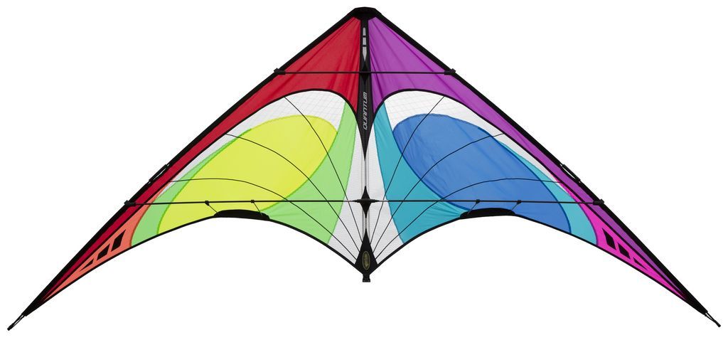 Prism Quantum Zweileiner-Lenkdrachen/Stabdrachen (2-Leiner) rtf (flugfertig) 221 cm x 89 cm Cfk-Gestänge Spectrum