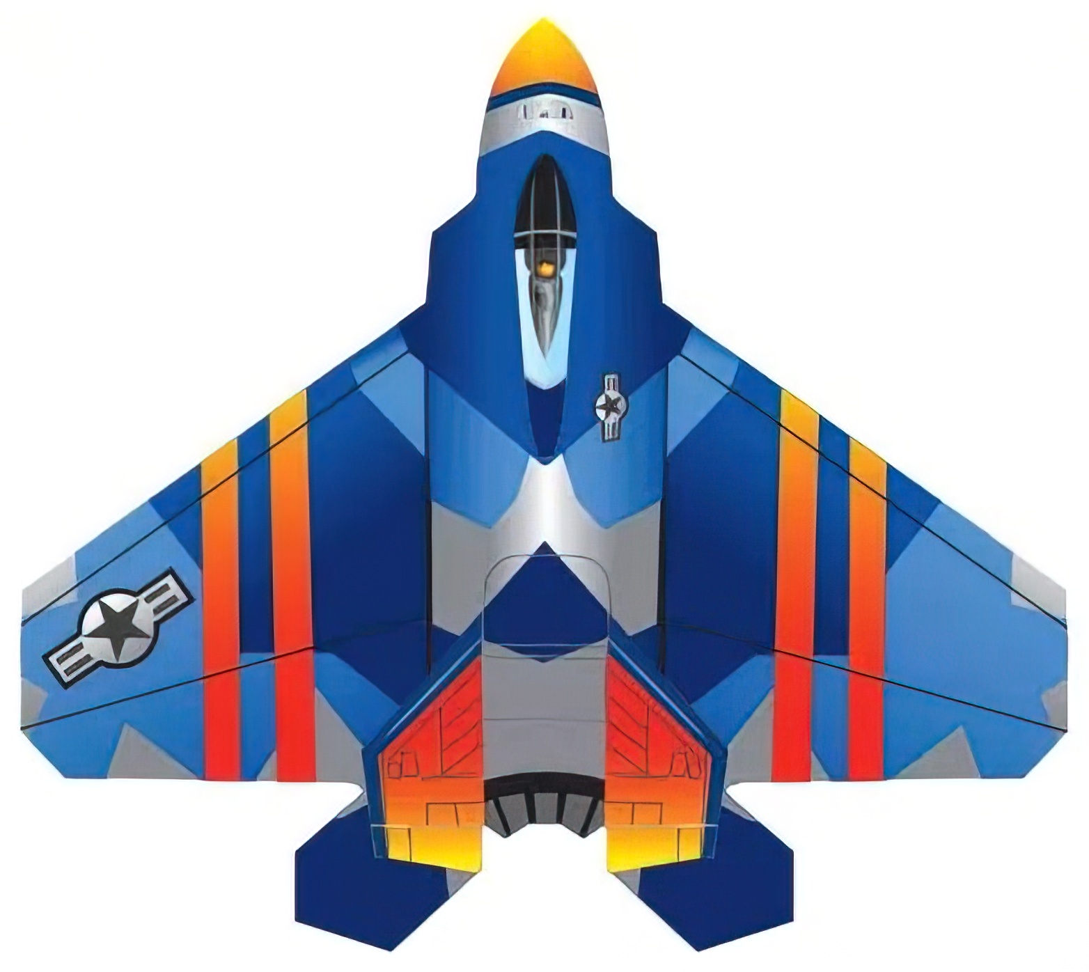 X-Kites Rare Air - Einleiner-Drachen/Kinderdrachen (1-Leiner) rtf (flugfertig) F35 71 cm - 108 cm