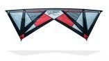 Revolution REFLEX RX Vierleiner-Lenkdrachen/Stabdrachen (4-Leiner) KITE ONLY - 236 cm x 79 cm rot