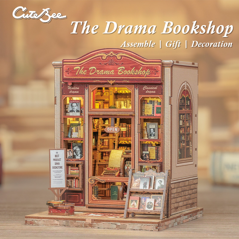 Cutebee DIY - Drama Bookshop (DIY Book Nook-Diorama-/bilder/big/3.jpg