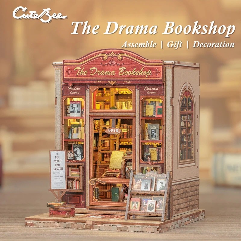 Cutebee DIY - Drama Bookshop (DIY Book Nook-Diorama-/bilder/big/3.jpg