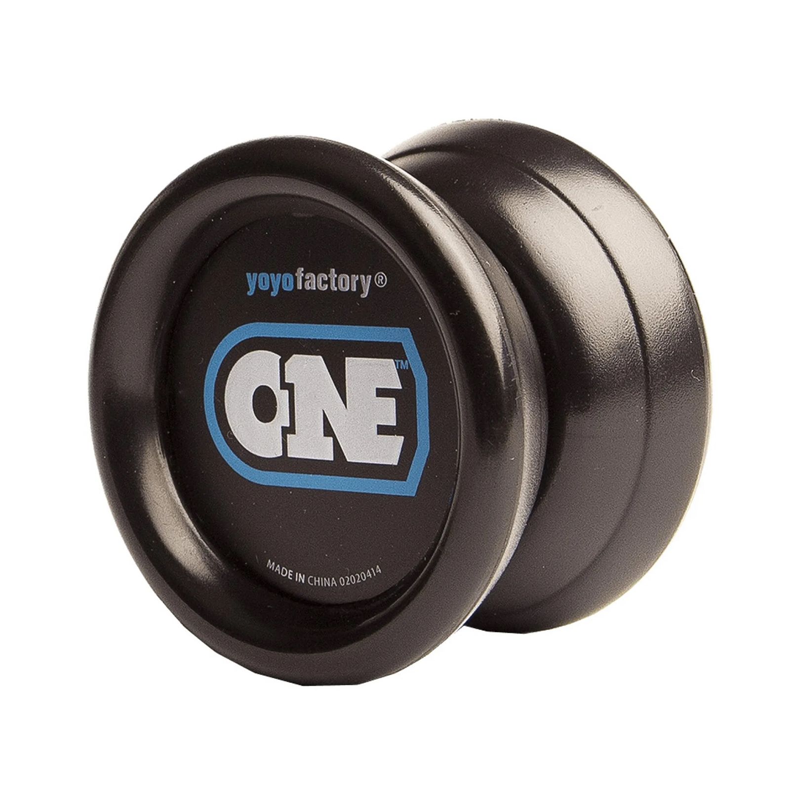 YoYoFactory ONE TM - YoYo für Beginner und Fortgeschrittene Ø 53 mm B 30 mm 58 g SCHWARZ inkl. 2 Kugellager