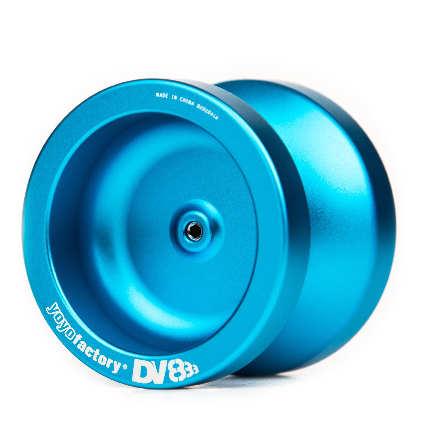 YoYoFactory DV888 - YoYo für Beginner Fortgeschrittene und Profis Ø 50 mm B 40.5 mm 67 g BLAU mit patentiertem Spielsystem