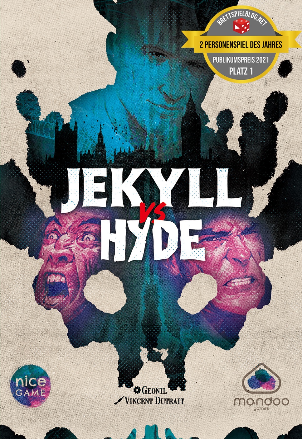 JEKYLL vs. HYDE - Stichspiel für 2 Spieler 