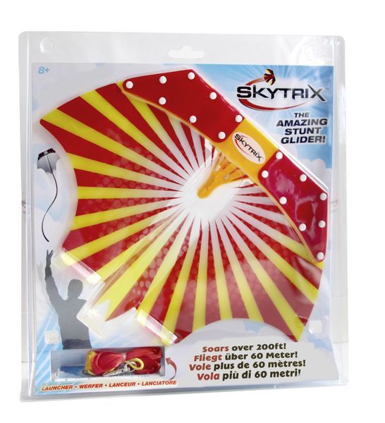 Stuntglider Skytrix 30 cm x 30 cm rot/gelb Kunststoff Glider inkl.-/bilder/big/3248200_7.jpg