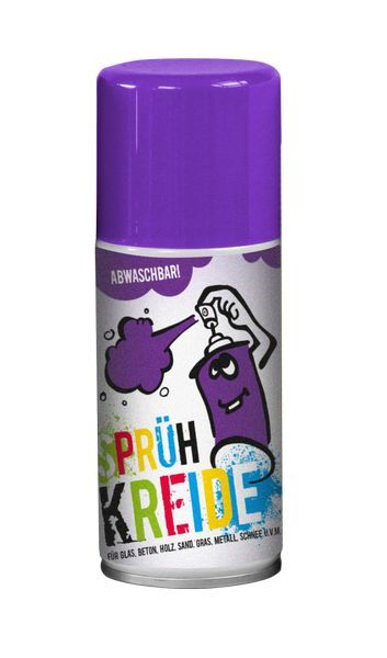 Elliot Sprühkreide - 150 ml lila abwaschbares Fun-Kreidespray (Markierspray) für Spiel Spaß und Fantasie
