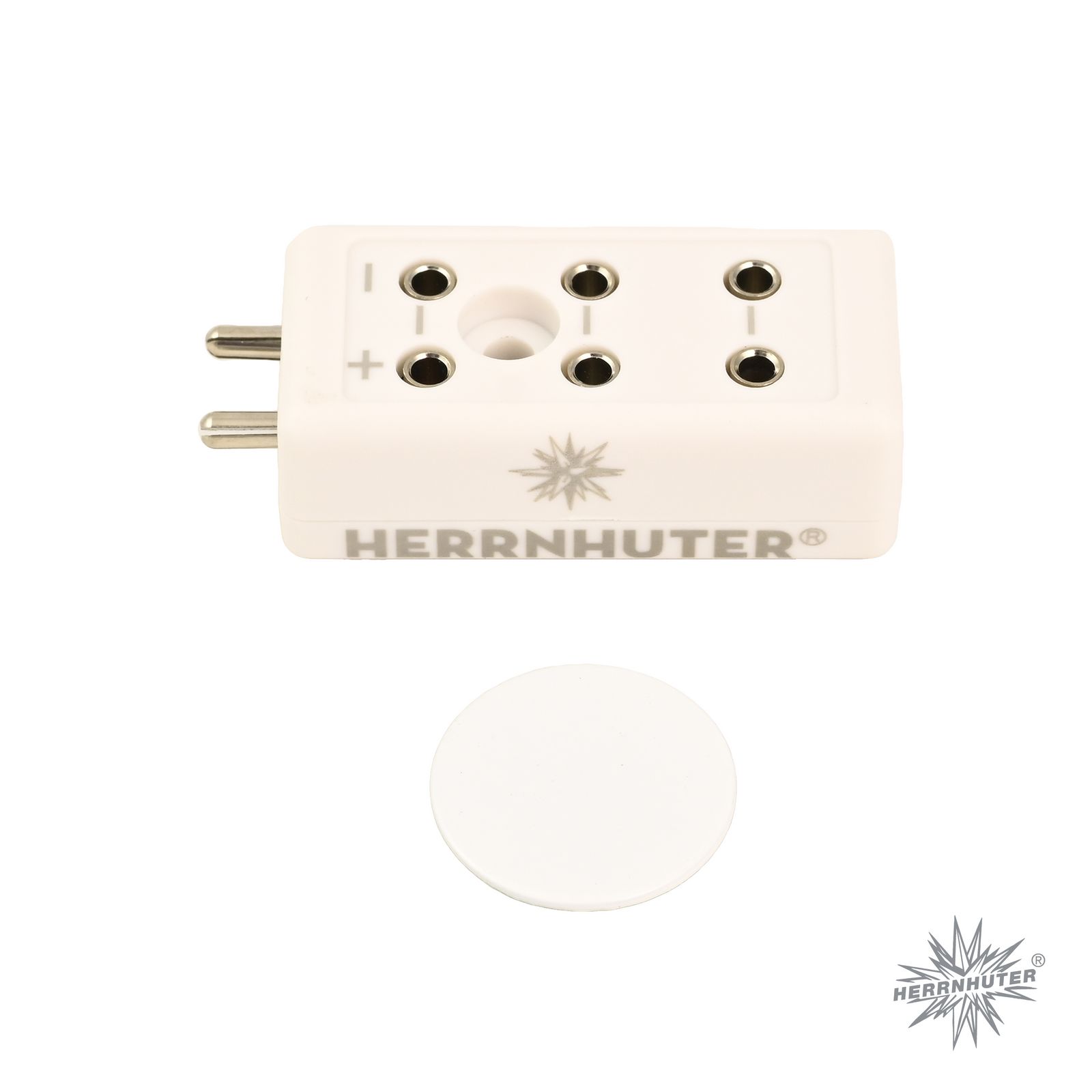 Herrnhuter Sterne 4-Verteiler für kleine Sterne A1e A1b i1 - nur für den Innenbereich weiß