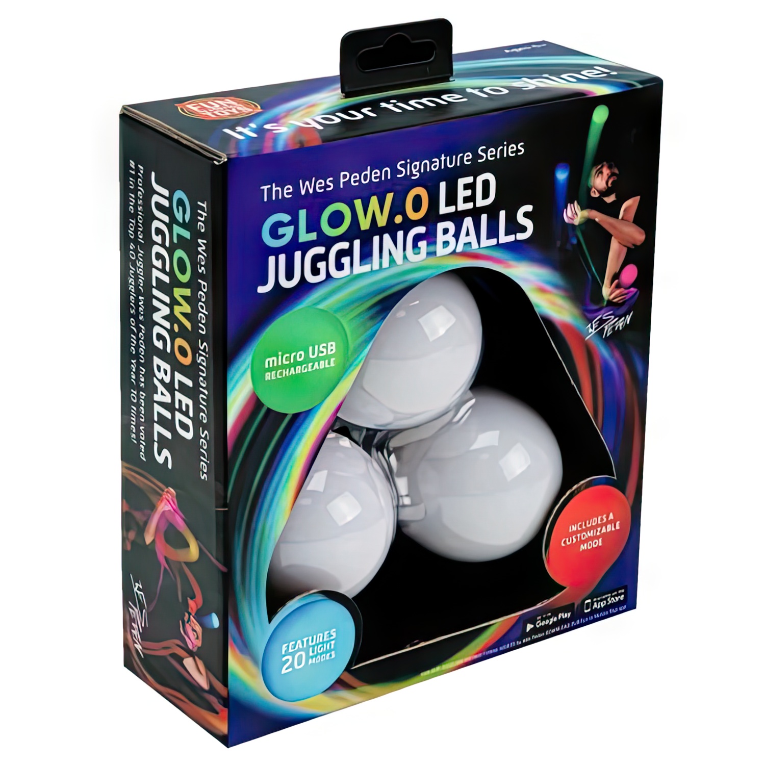 Wes Peden - Juggling Ball-Set LED - 3 Jonglierbälle-/bilder/big/5031606_1.jpg