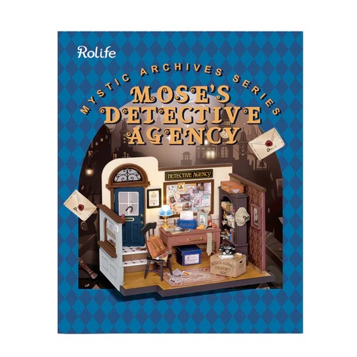 Robotime - DIY Miniaturhaus - Mose's Detective Agency (DIY House --/bilder/big/9190419_2.jpg