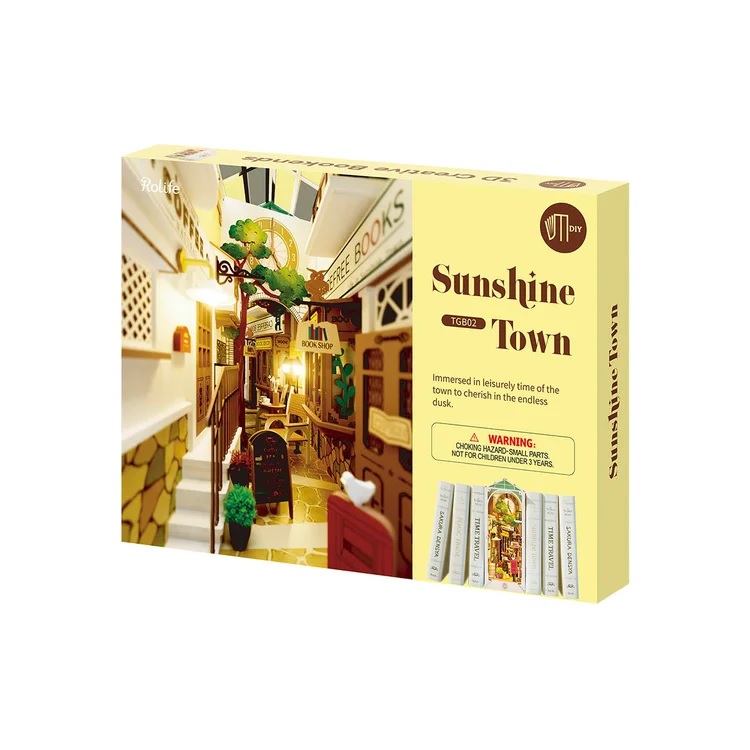 Robotime - DIY - Sunshine Town (DIY Bücherecken-Diorama-/bilder/big/9190440_5.jpg