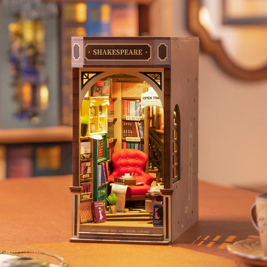 Robotime - DIY - Shakespeare's Bookstore (DIY Bücherecken-Diorama-/bilder/big/9190445_2.jpg