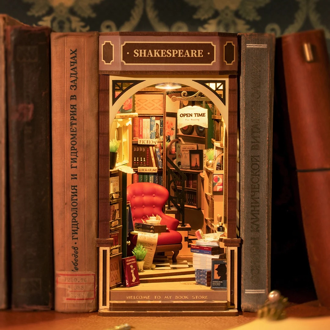 Robotime - DIY - Shakespeare's Bookstore (DIY Bücherecken-Diorama-/bilder/big/9190445_3.jpg