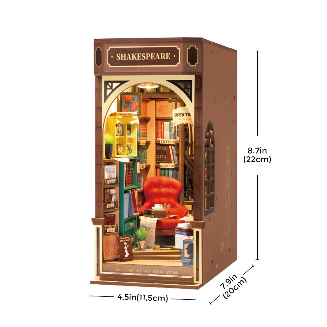 Robotime - DIY - Shakespeare's Bookstore (DIY Bücherecken-Diorama-/bilder/big/9190445_6.jpg