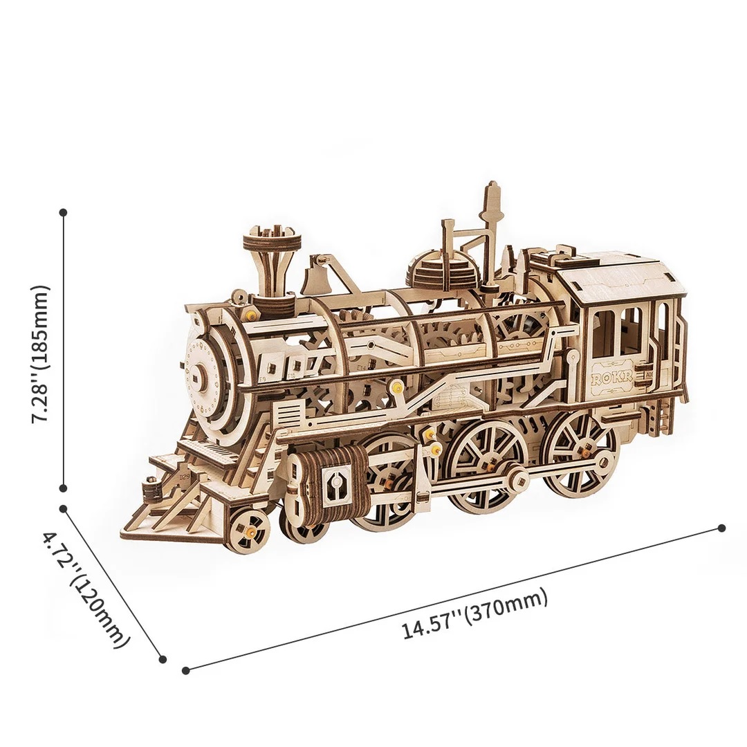 Robotime - DIY - Locomotive (DIY 3D Puzzle 37 x 12 x 18.5 cm)-/bilder/big/9190524_4.jpg