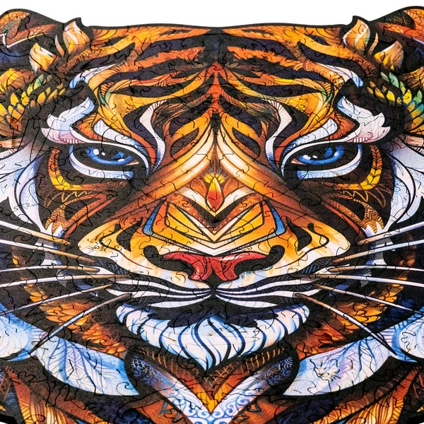 UNIDRAGON - Lovely Tiger (25 x 32 cm - Größe M) Holzpuzzle - 181 Teile-/bilder/big/9191030_8.jpg