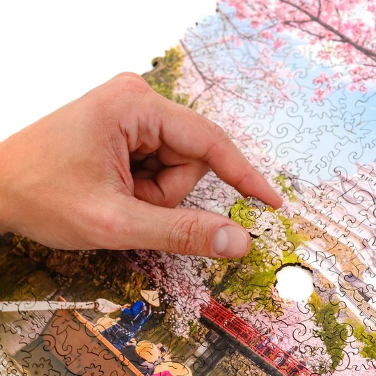 UNIDRAGON - Sakura (23 x 16 cm,Größe S) Holzpuzzle - 125 Teile-/bilder/big/9191065_5.jpg