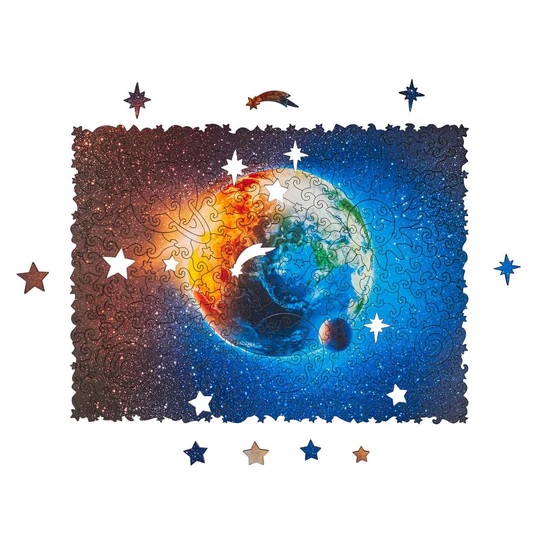UNIDRAGON - Planet Earth (23 x 16 cm,Größe S) Holzpuzzle - 125 Teile-/bilder/big/9191070_2.jpg
