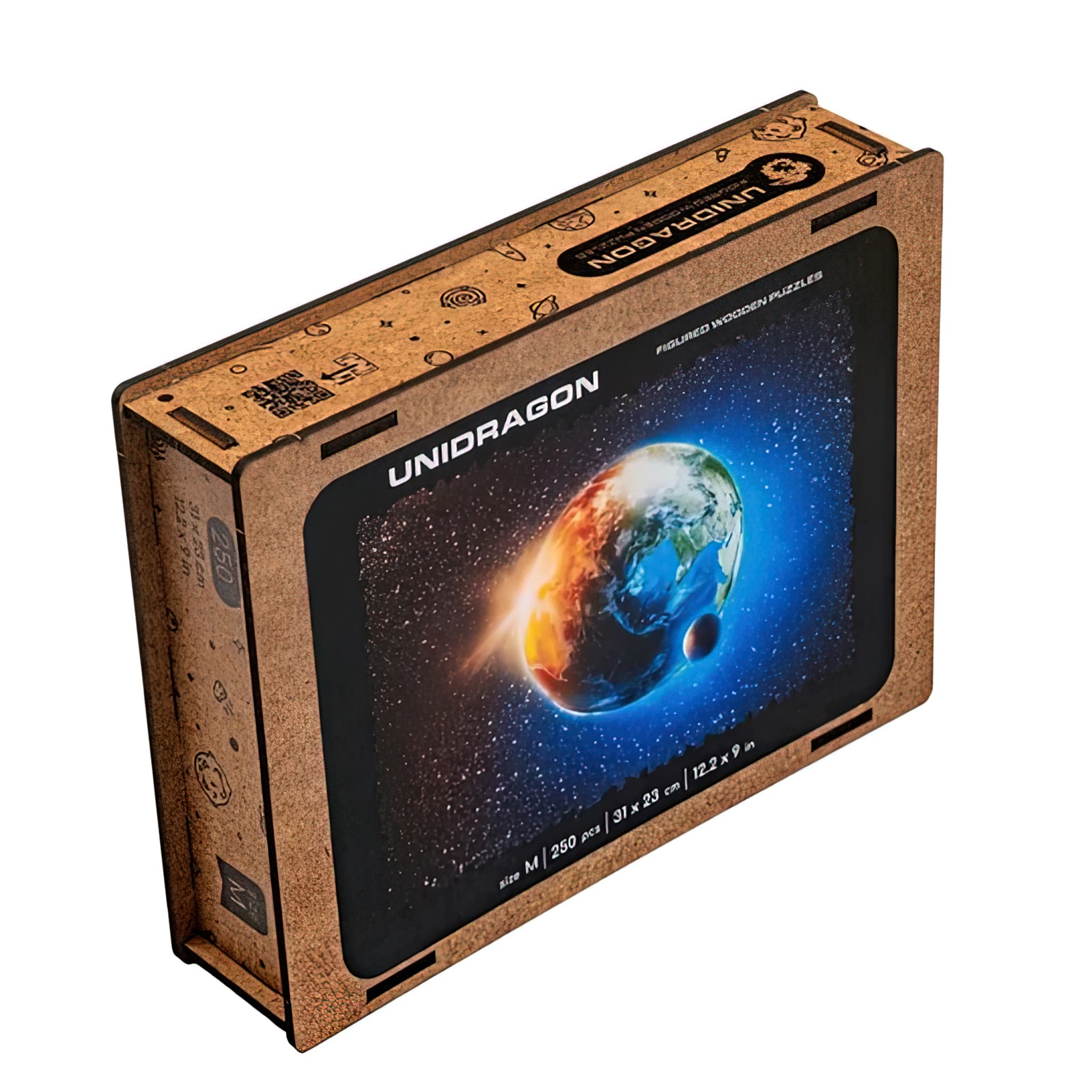 UNIDRAGON - Planet Earth (31 x 33 cm,Größe M) Holzpuzzle - 250 Teile-/bilder/big/9191070_8.jpg