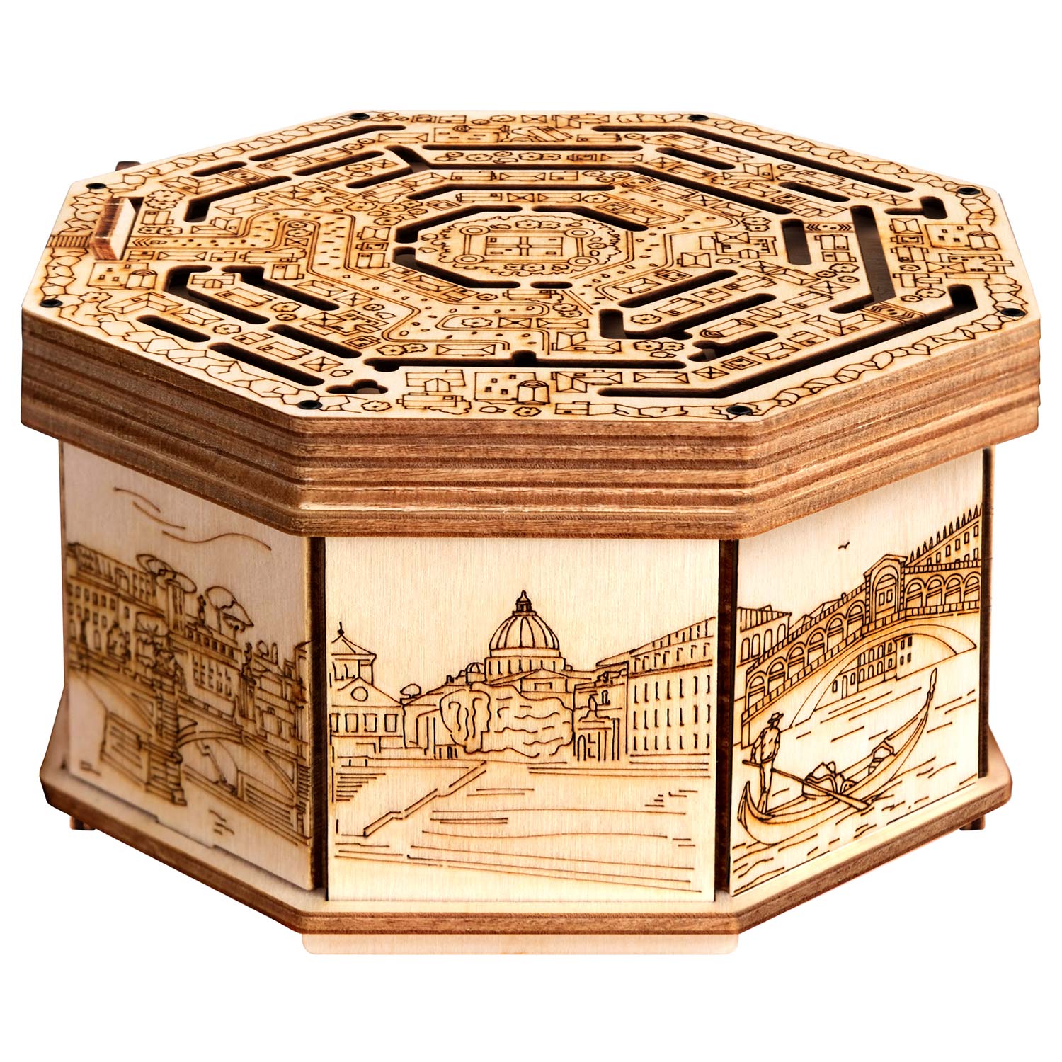ESCAPE WELT - Secret Maze Box - Geschenkbox (12 x 12 cm x 7.5 cm) Holz-/bilder/big/9192027_2.jpg