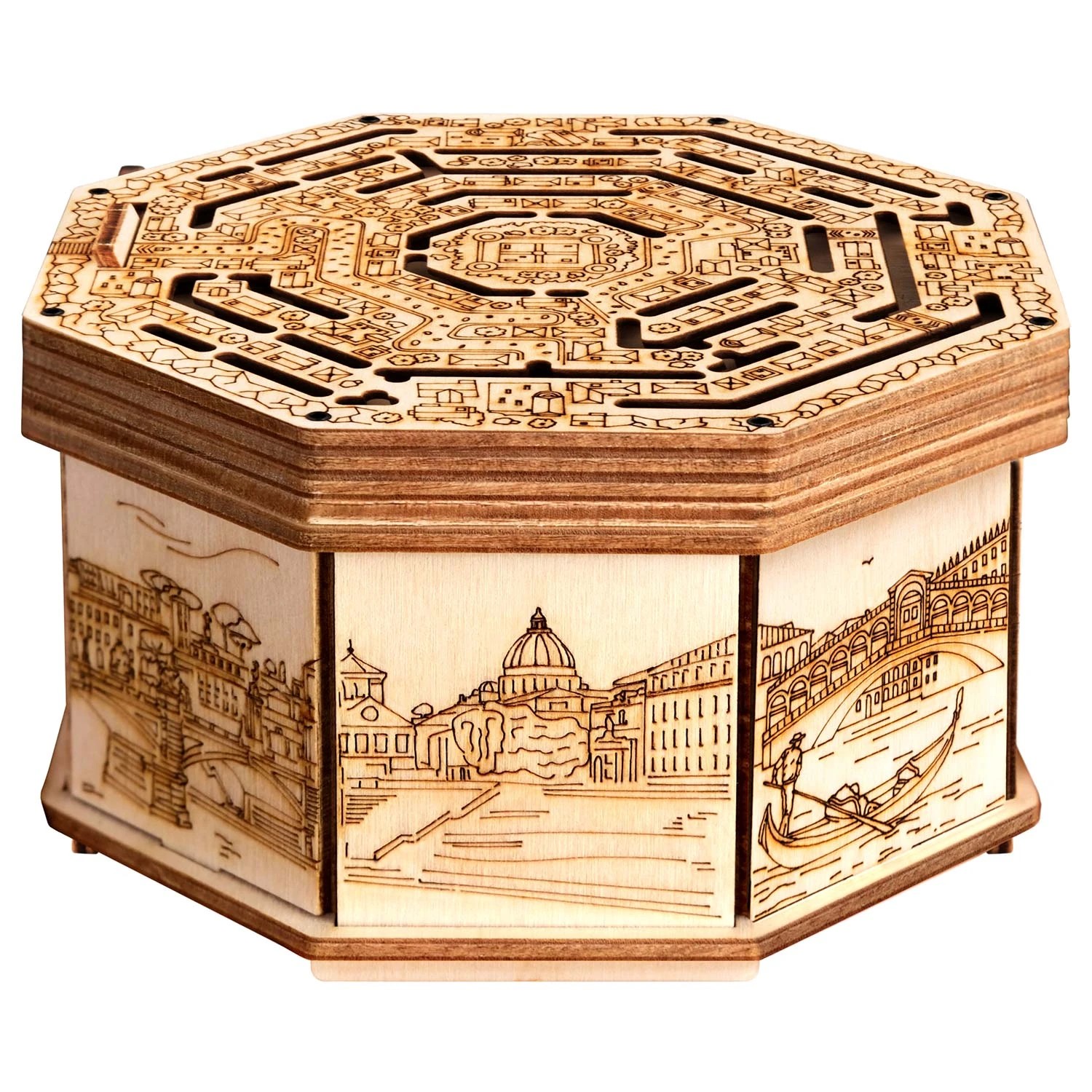 ESCAPE WELT - Secret Maze Box - Geschenkbox (12 x 12 cm x 7.5 cm) Holz-/bilder/big/9192027_2.jpg