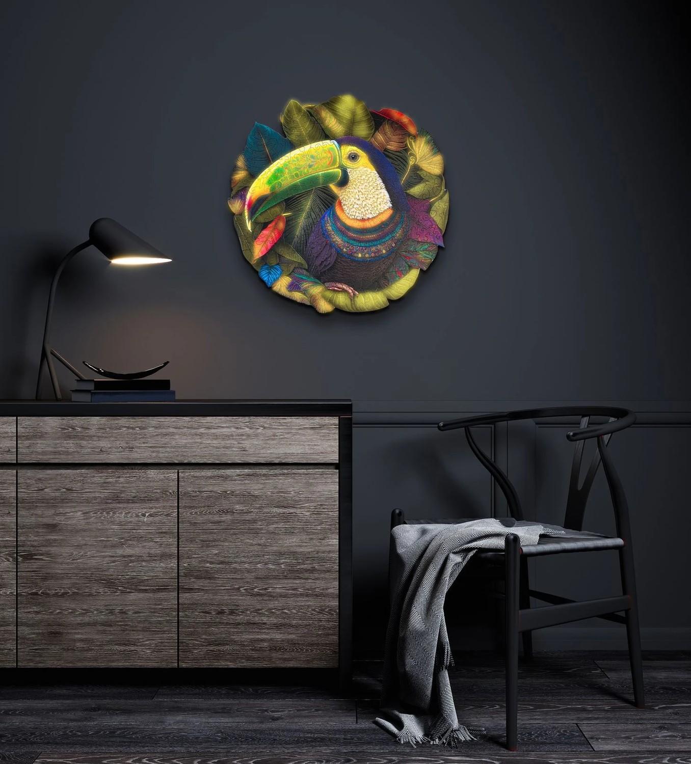 ESCAPE WELT - Tukan (28.5 x 28.5 cm - Größe S) Holzpuzzle - 200 Teile-/bilder/big/9192050_3.jpg