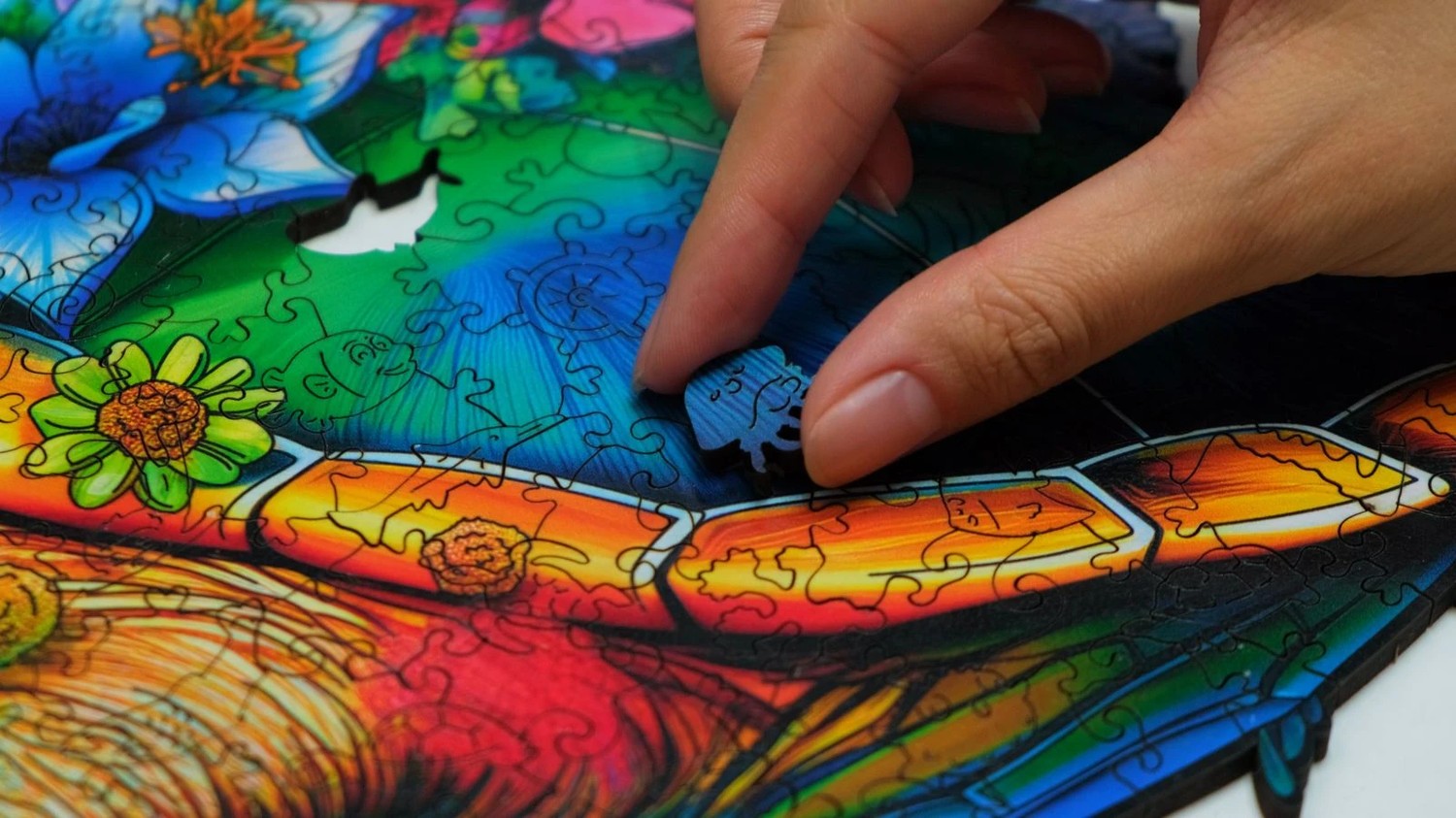 ESCAPE WELT - Schildkröte (28.5 x 28.5 cm - Größe S) Holzpuzzle --/bilder/big/9192055_2.jpg