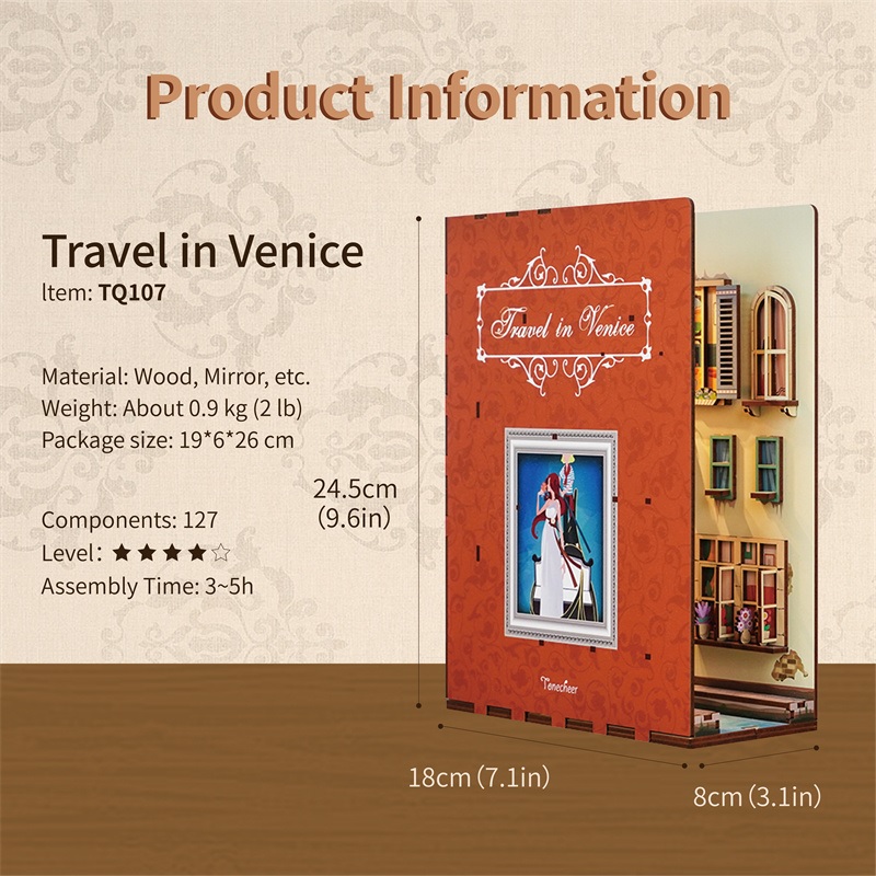 Tonecheer DIY - Travel in Venice (DIY Bücherecken-Diorama-/bilder/big/9194000_5.jpg